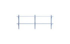 Levi wall shelf 1800 – 2 shelves