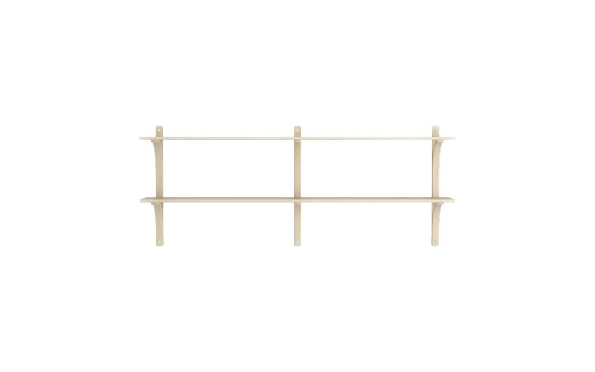 Levi wall shelf 1800 – 2 shelves