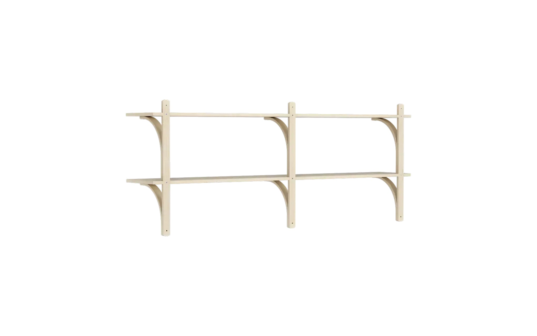 Levi wall shelf 1800 – 2 shelves