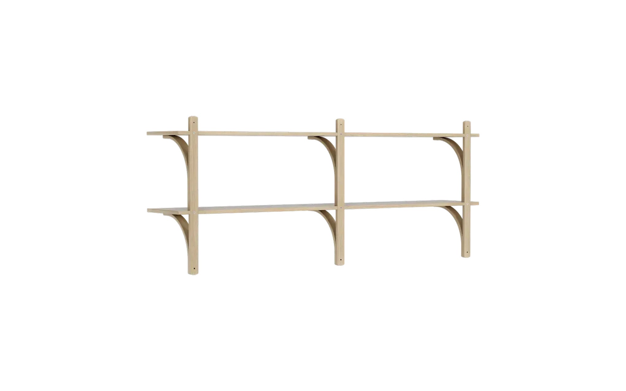 Levi wall shelf 1800 – 2 shelves