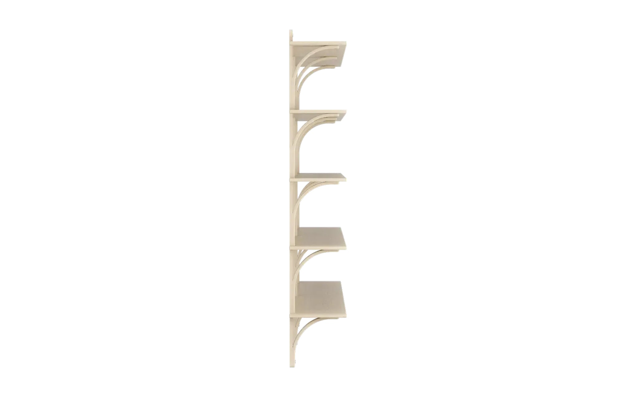 Levi wall shelf 1800 – 5 shelves