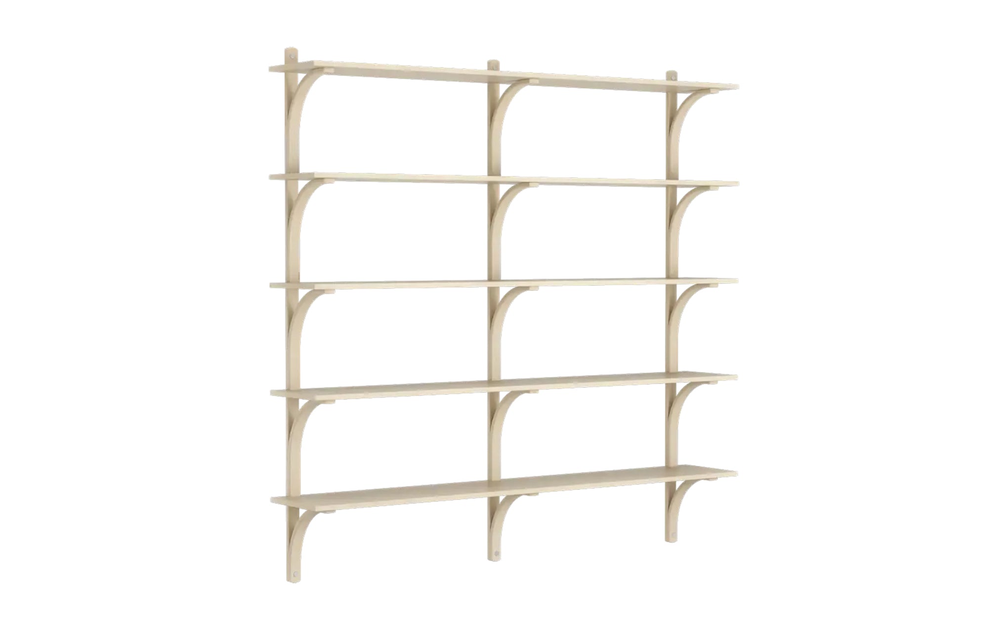 Levi wall shelf 1800 – 5 shelves