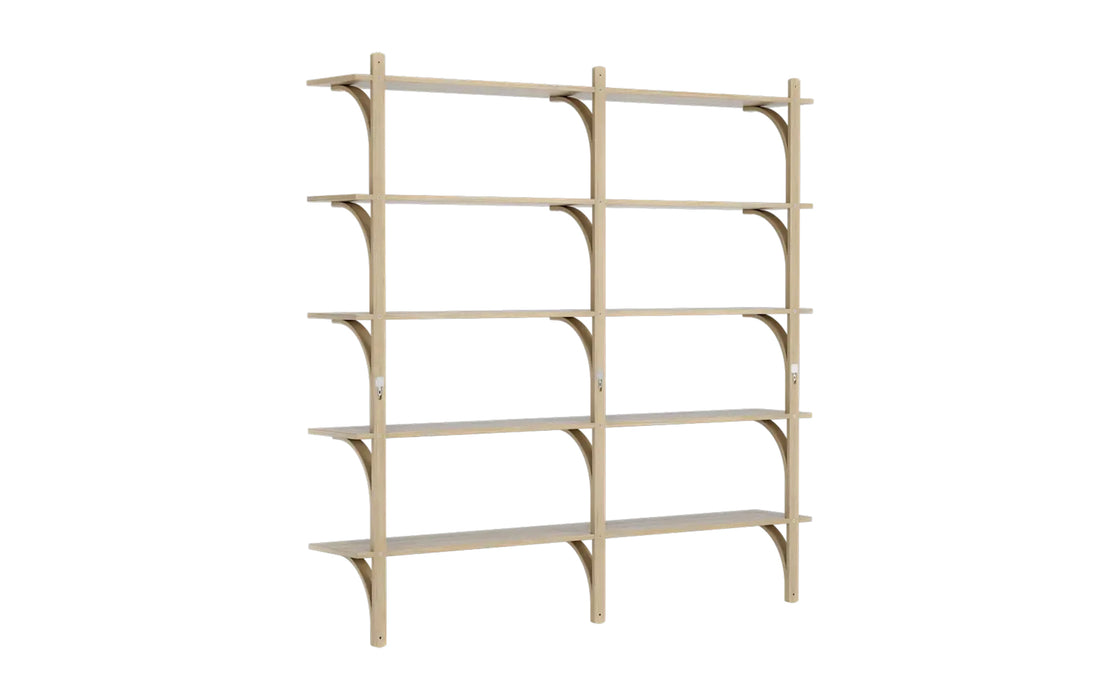 Levi wall shelf 1800 – 5 shelves