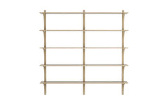 Levi wall shelf 1800 – 5 shelves