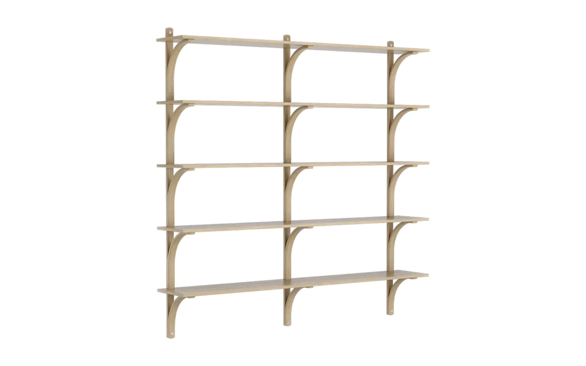 Levi wall shelf 1800 – 5 shelves