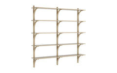 Levi wall shelf 1800 – 5 shelves