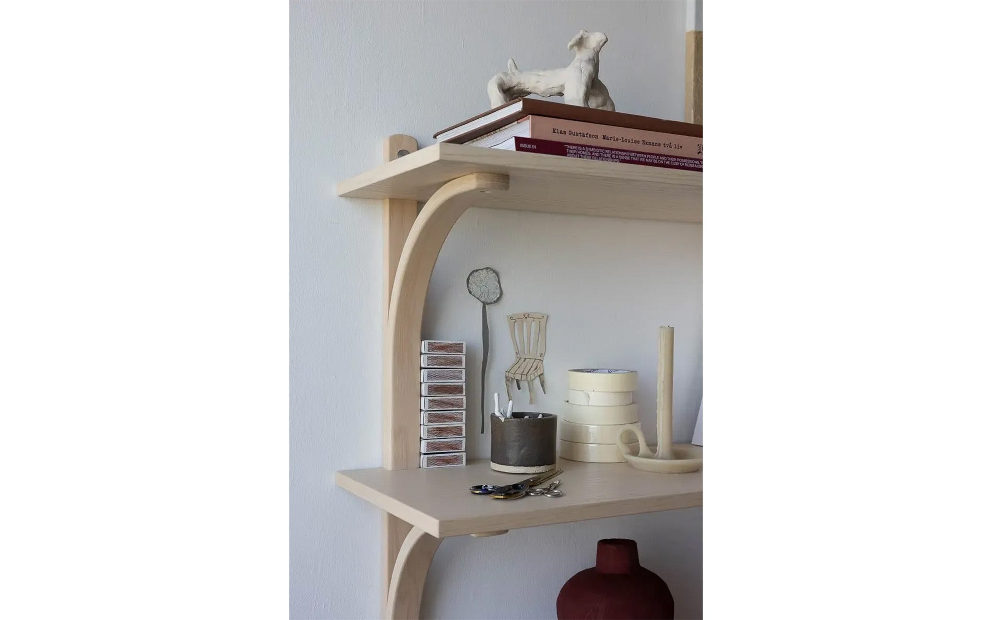 Levi wall shelf 900 – 2 shelves