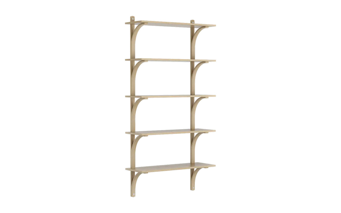 Levi wall shelf 900 – 5 shelves