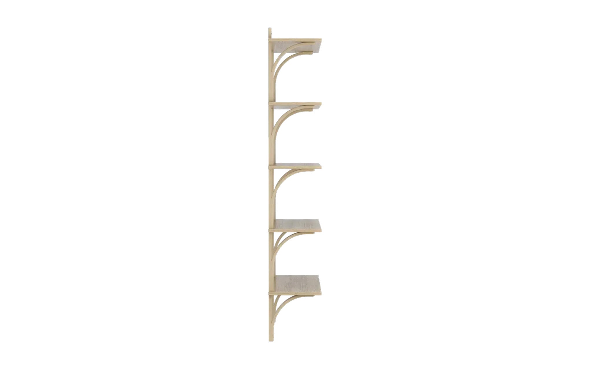 Levi wall shelf 900 – 5 shelves