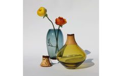 Matisse 2 stacking vessel - dark amber & larch