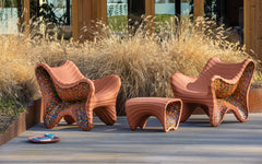 Ex-Display In-Side lounge armchair and ottoman