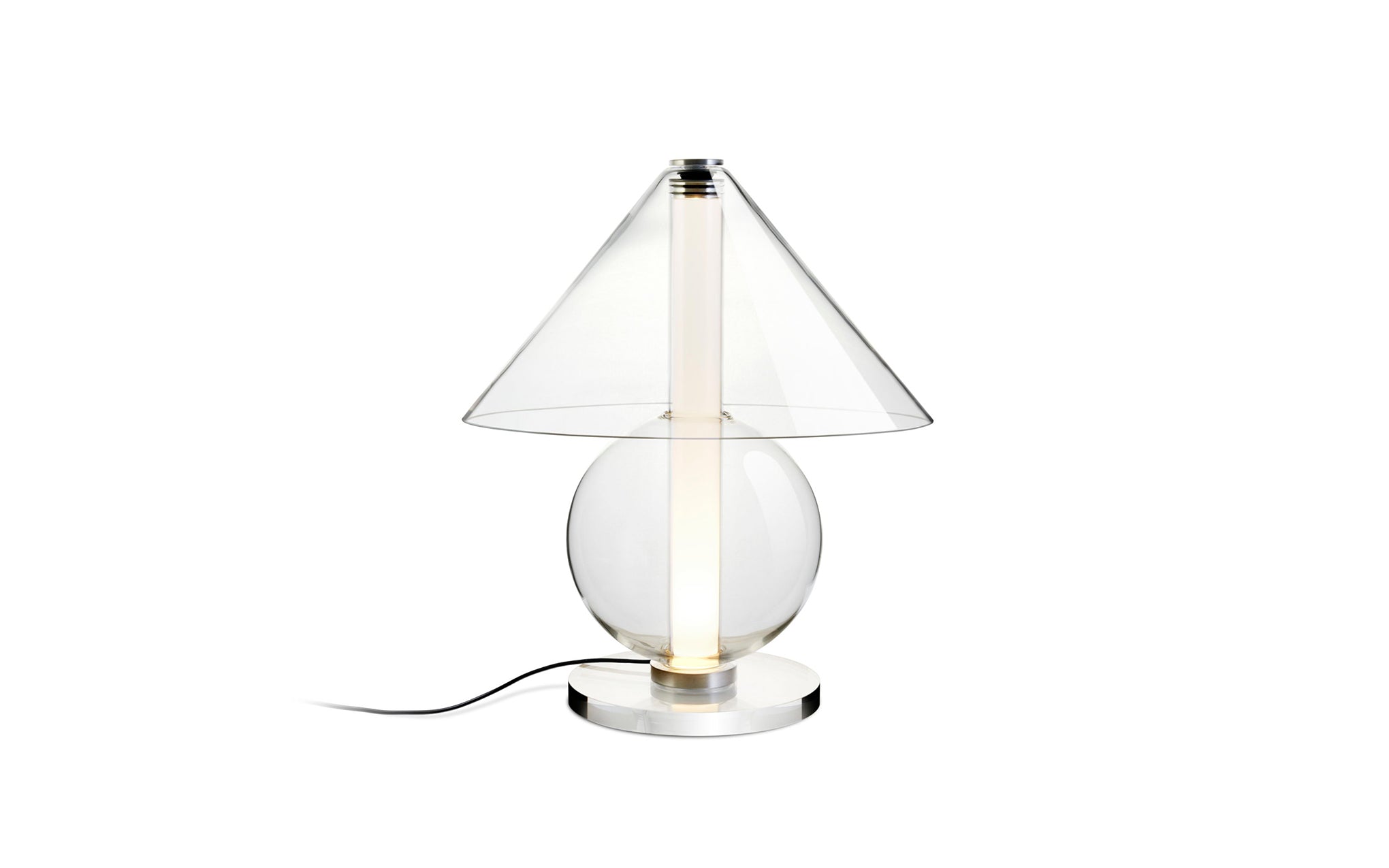 Fragile table lamp