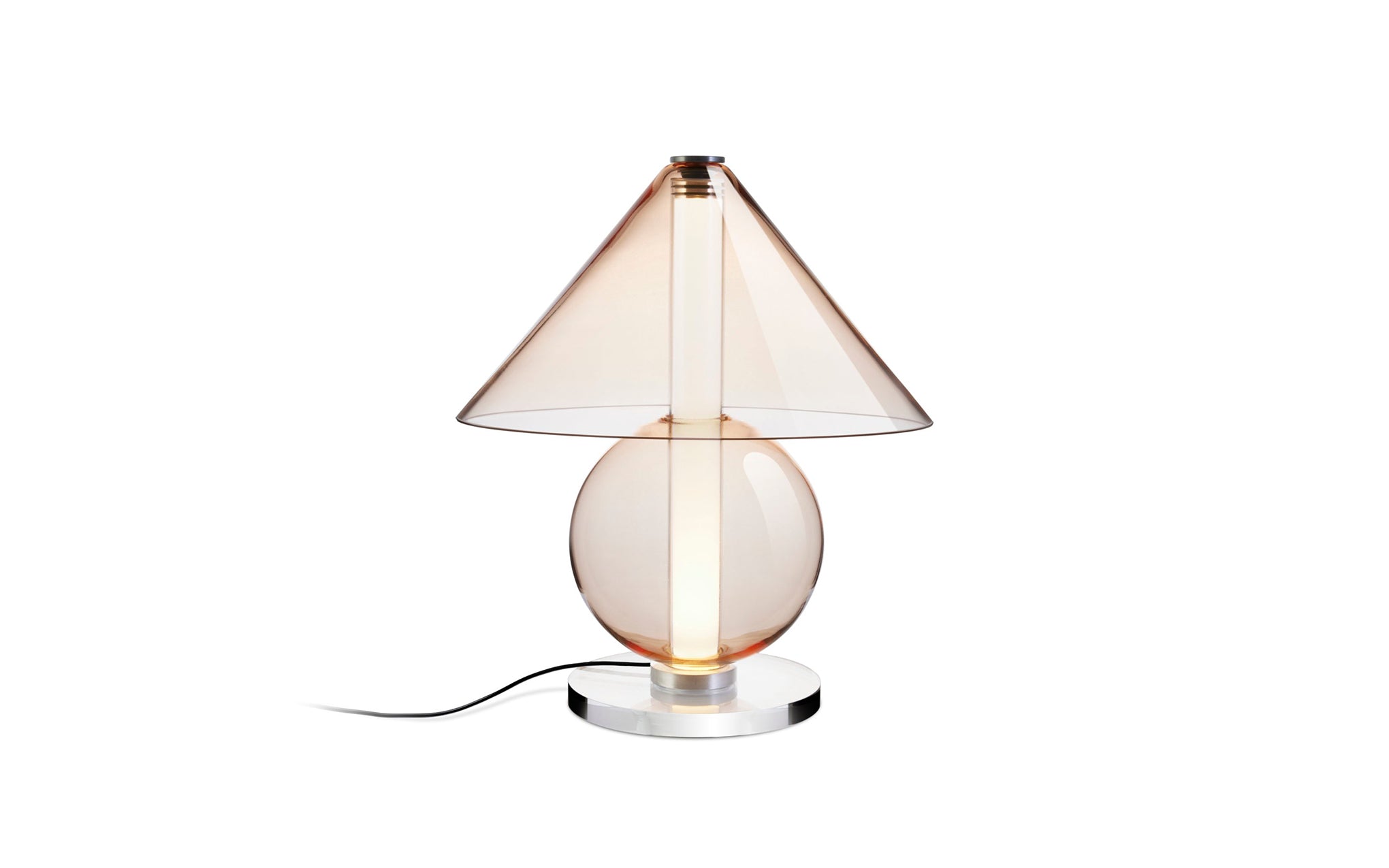 Fragile table lamp