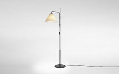 Funiculí floor lamp - fabric shade