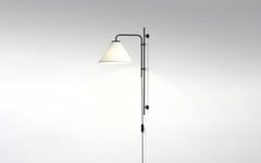 Funiculí wall lamp - fabric shade