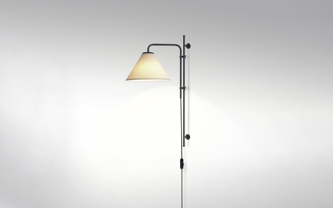 Funiculí wall lamp - fabric shade