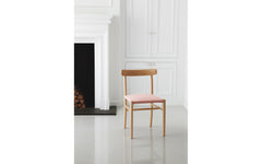 Lightwood chair - cushioned seat