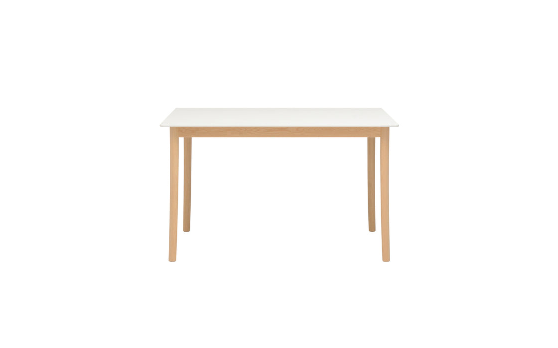 Lightwood dining table - corian top
