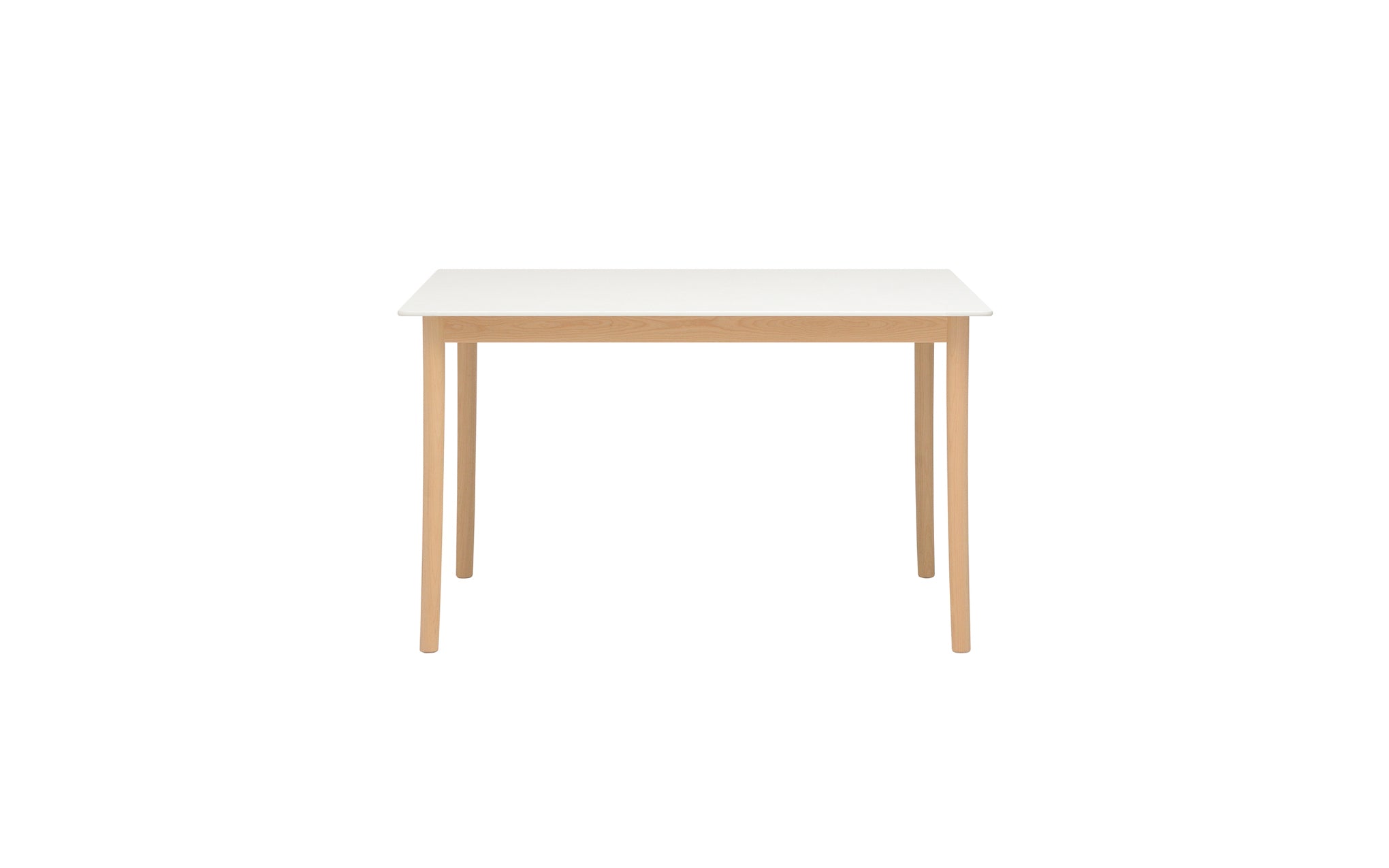 Lightwood dining table - corian top
