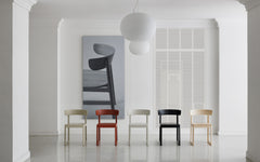 EN chair - wooden seat