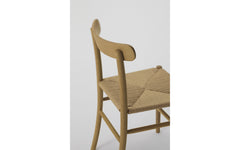 Lightwood chair - paper cord seat