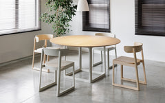 EN chair - wooden seat