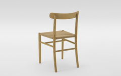 Lightwood chair - paper cord seat