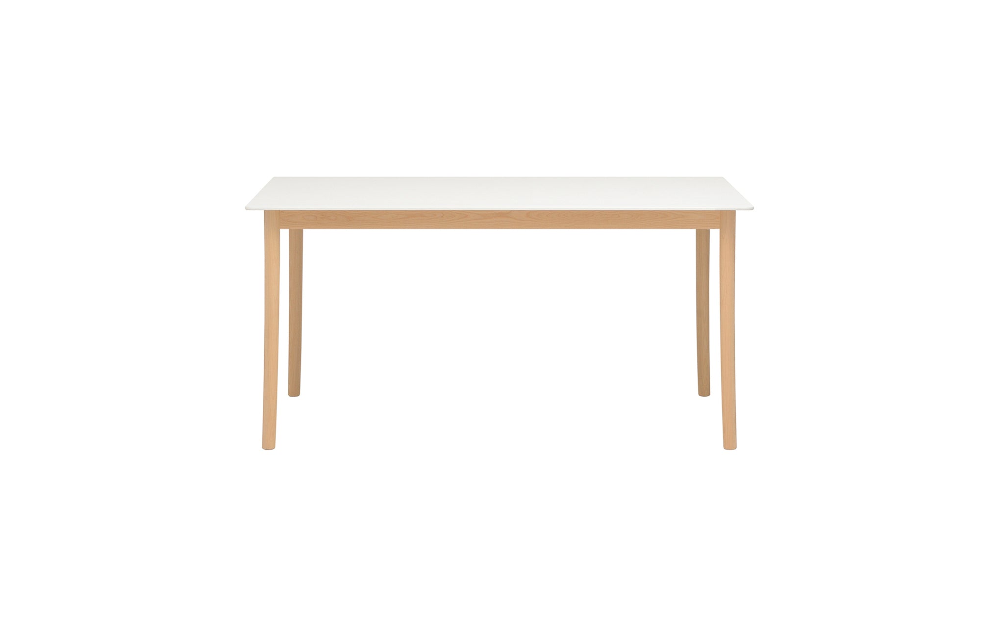Lightwood dining table - corian top