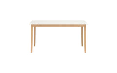 Lightwood dining table - corian top