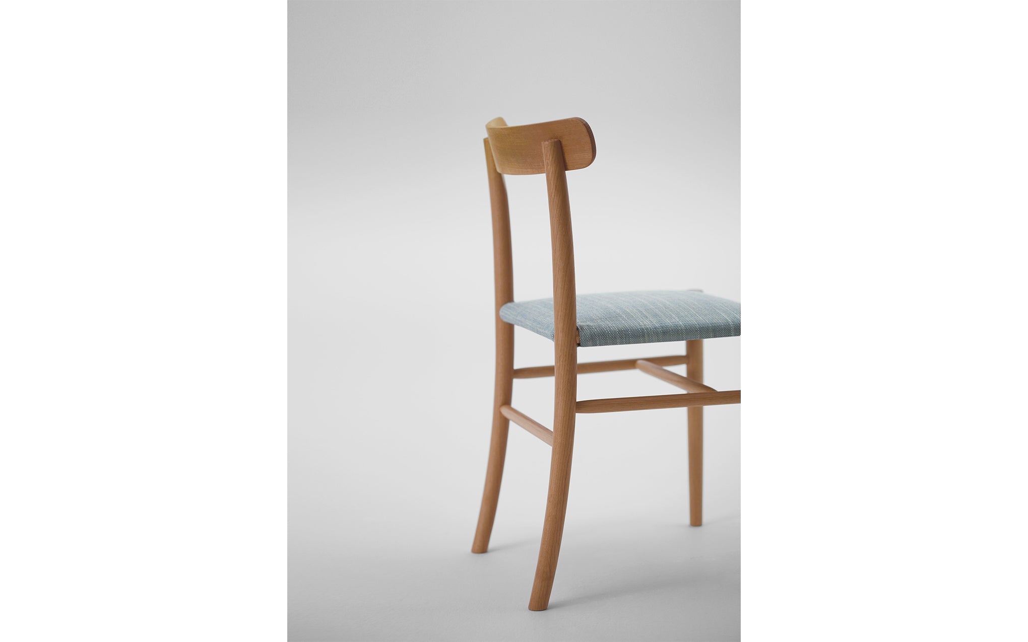 Lightwood chair - cushioned seat
