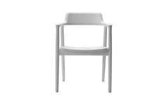 Hiroshima armchair - wooden seat