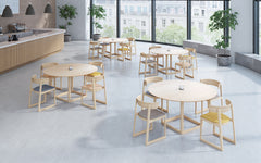 EN chair - cushioned seat