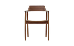 Hiroshima armchair - wooden seat