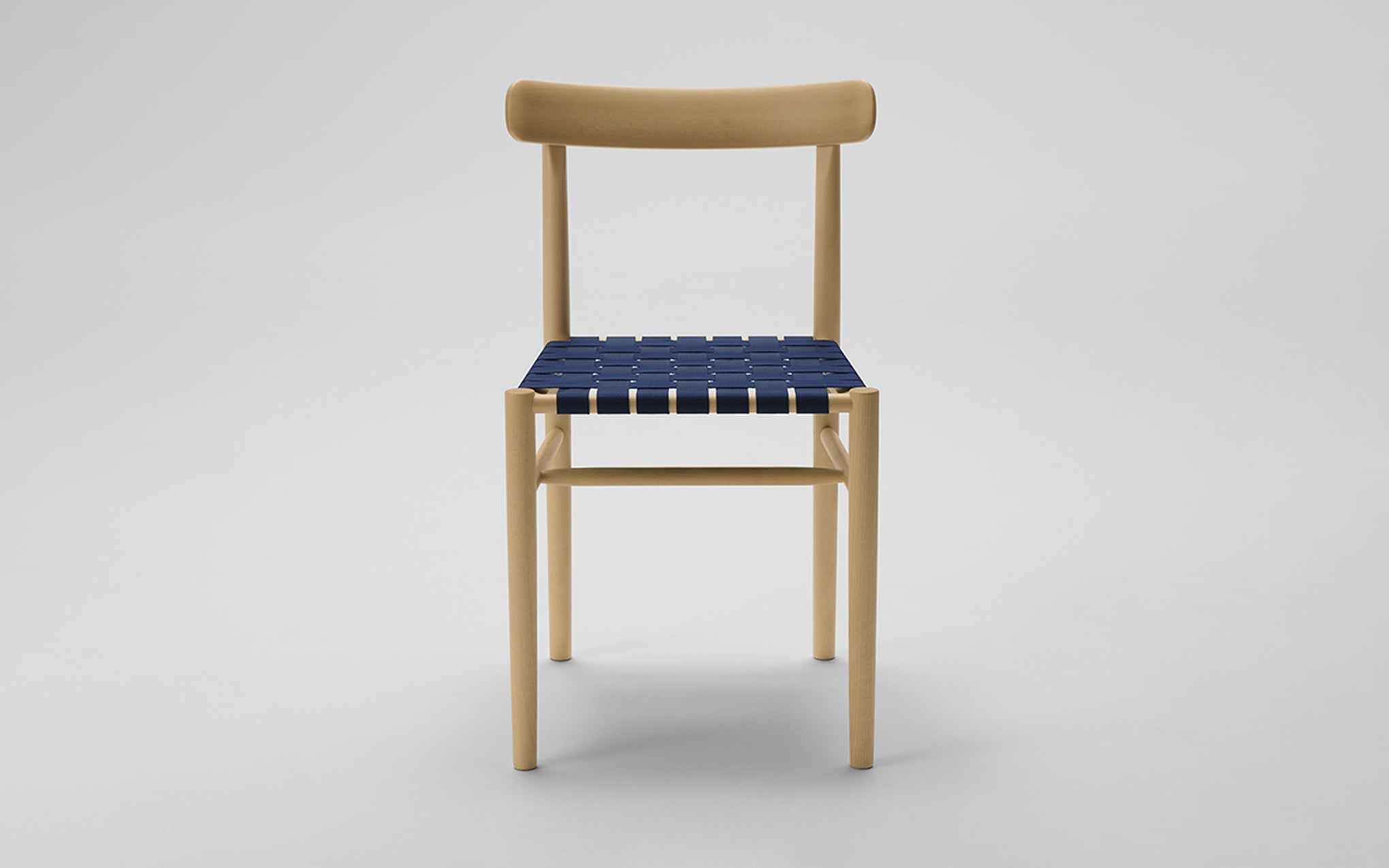 Lightwood chair - webbed seat