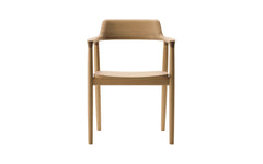 Hiroshima armchair - wooden seat
