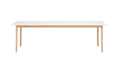 Lightwood dining table - corian top