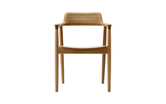 Hiroshima armchair - wooden seat