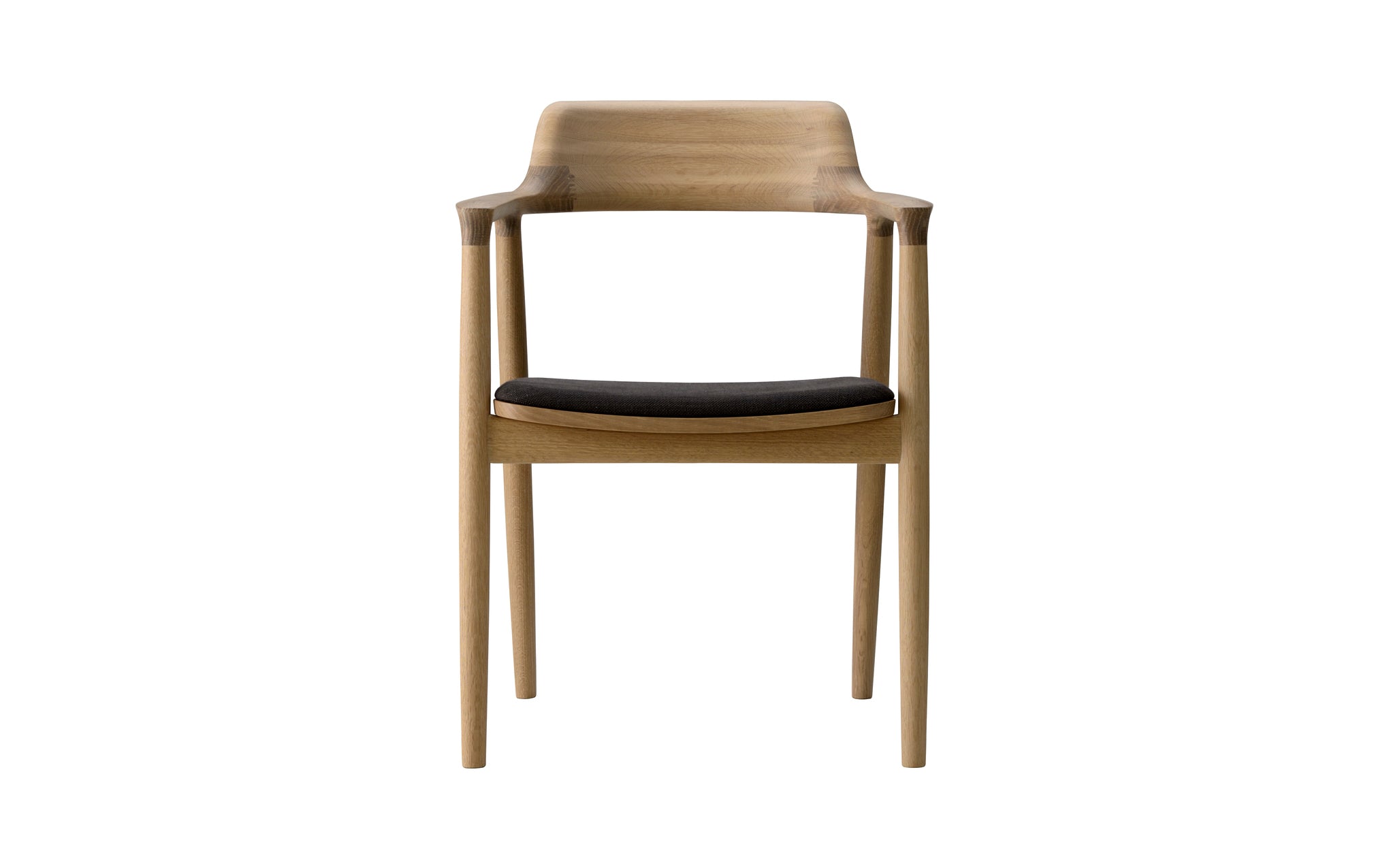 Hiroshima armchair - cushioned seat by Naoto Fukasawa for Maruni | SCP