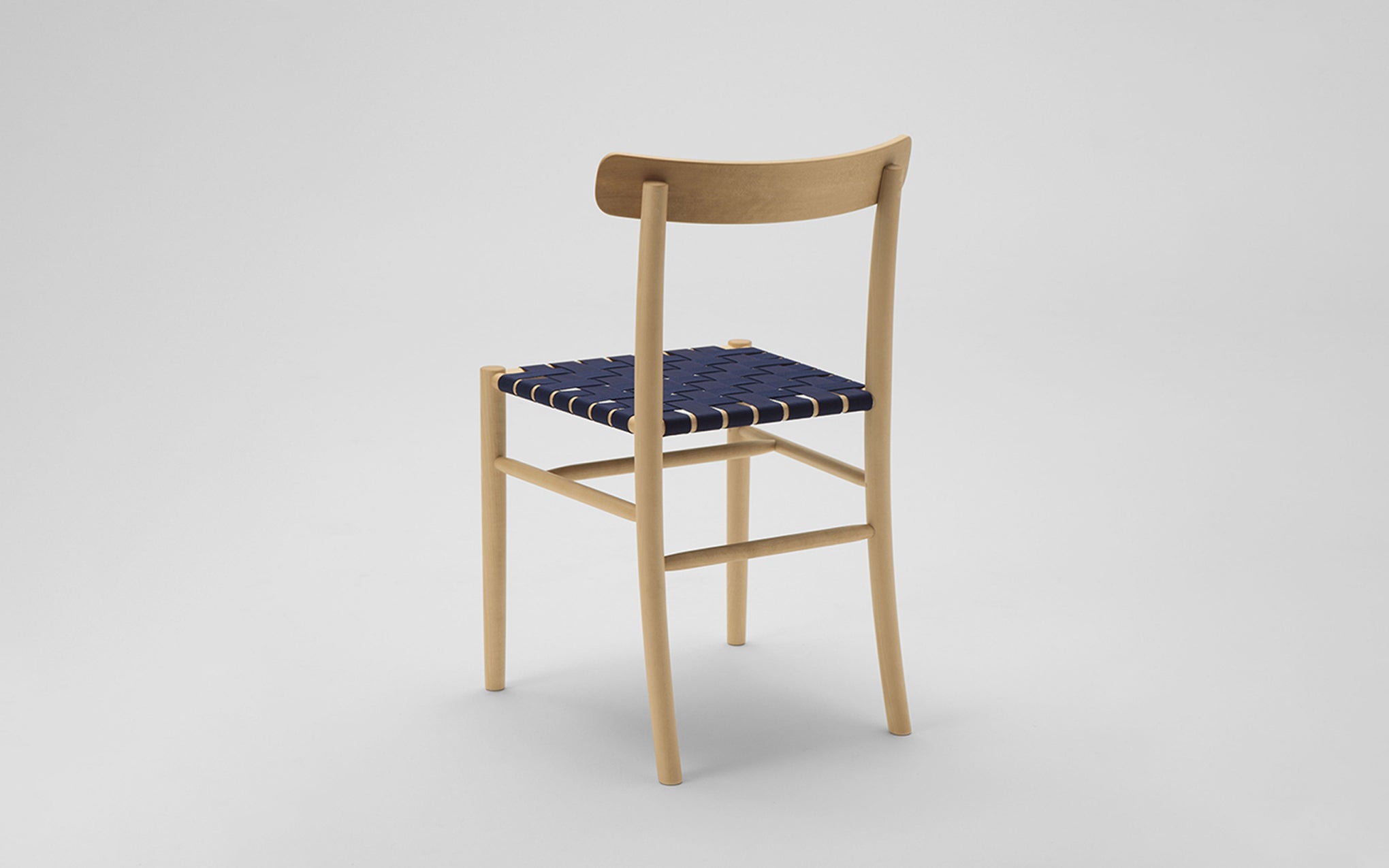 Lightwood chair - webbed seat