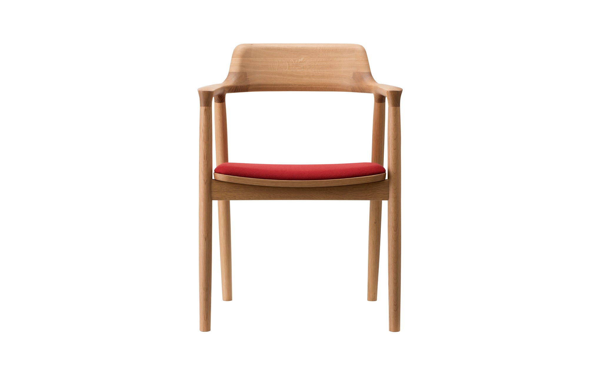 Hiroshima armchair - cushioned seat by Naoto Fukasawa for Maruni | SCP