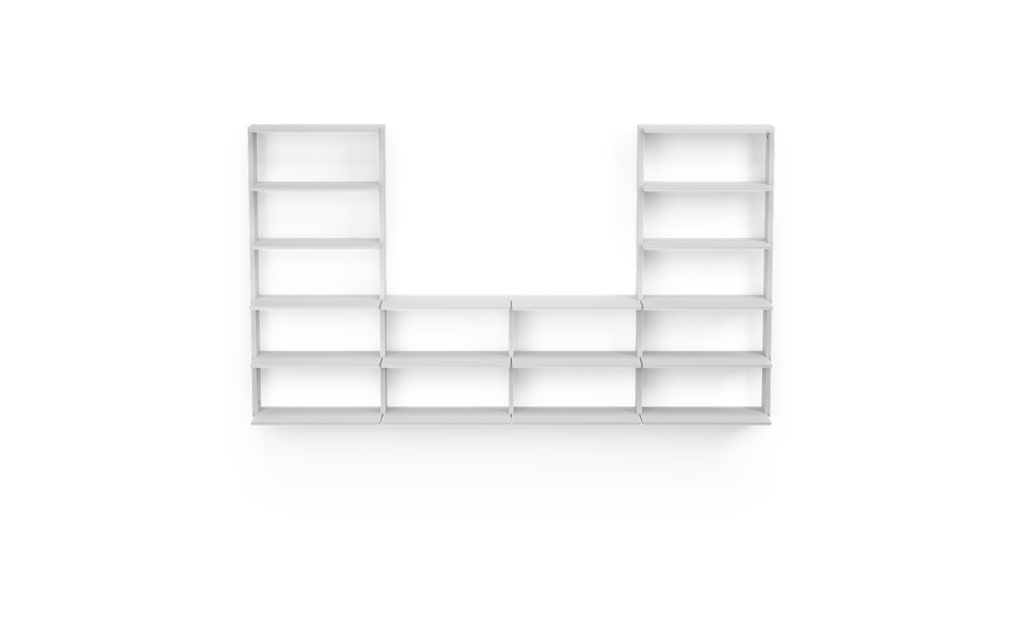 Gridlock shelving system