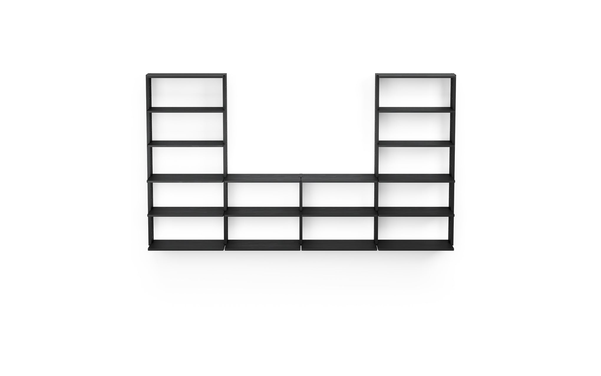 Gridlock shelving system