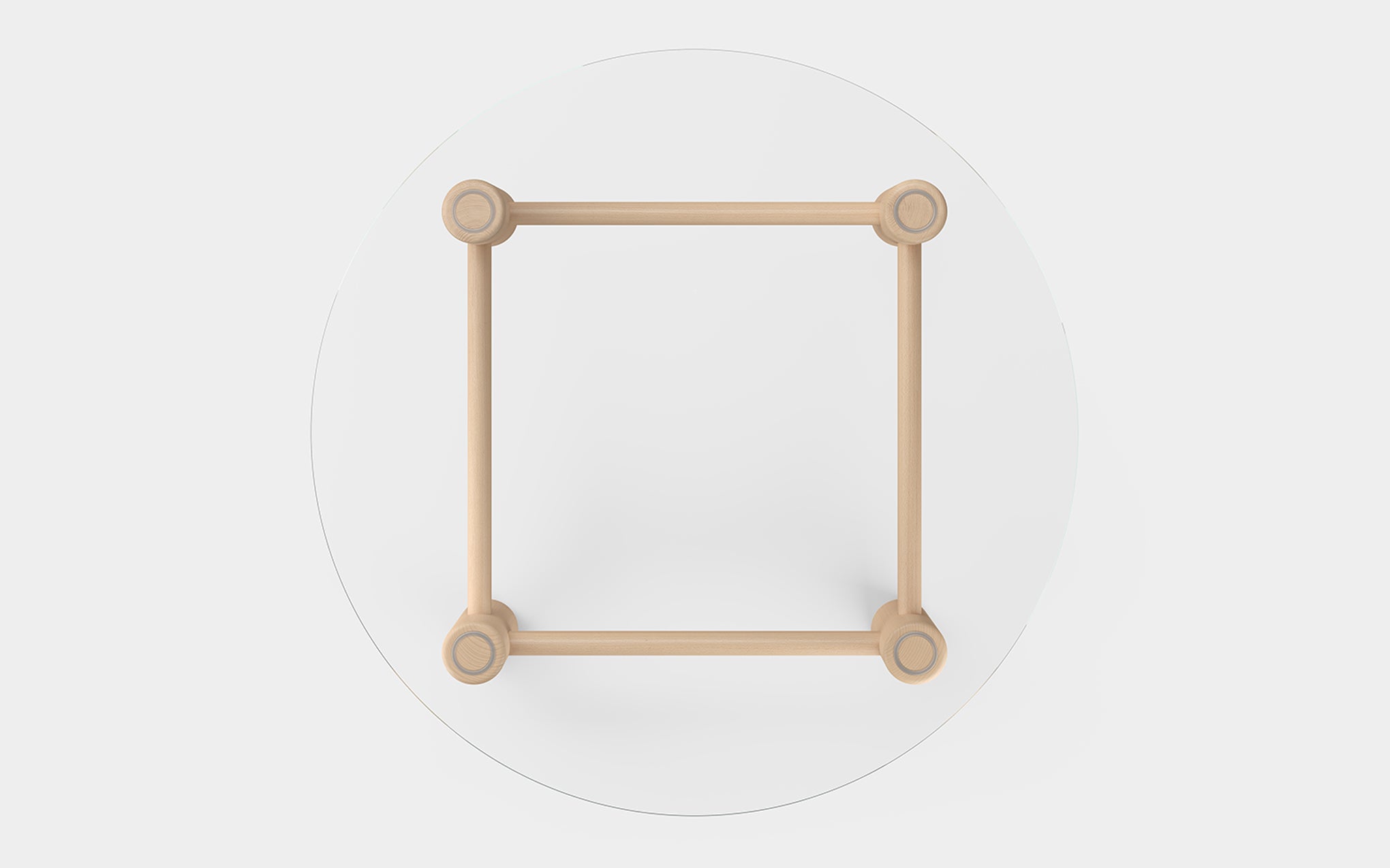 Boundary round coffee table