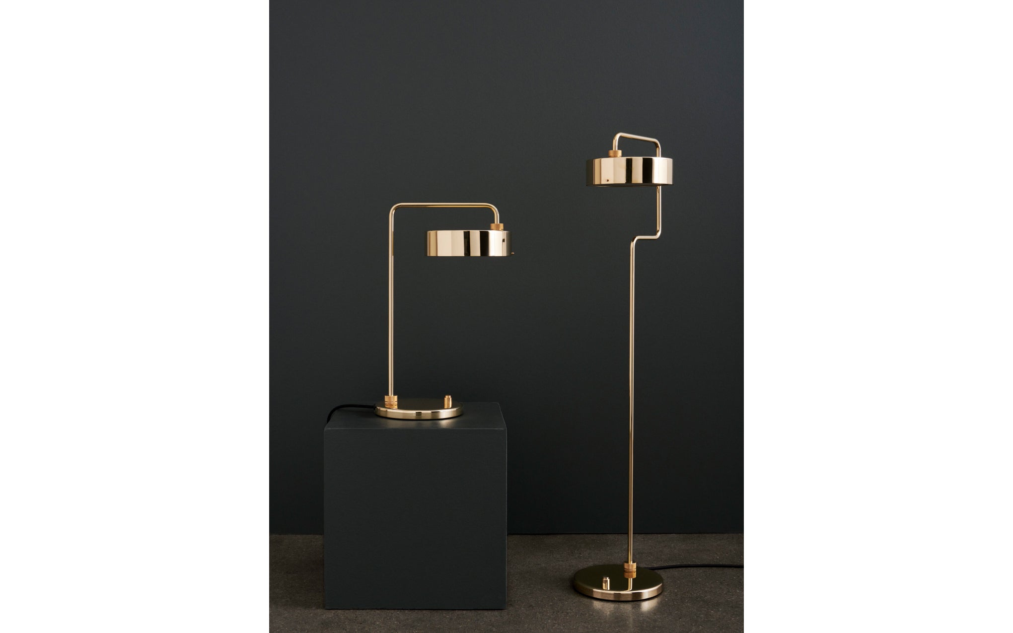 Petite Machine floor light