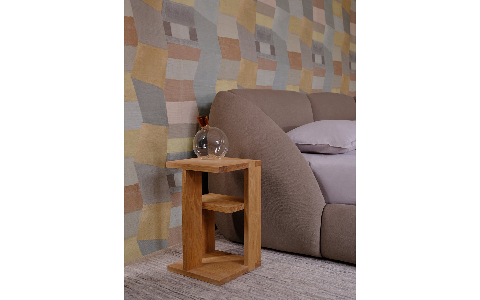 Constructivist side table by Matthew Hilton for SCP