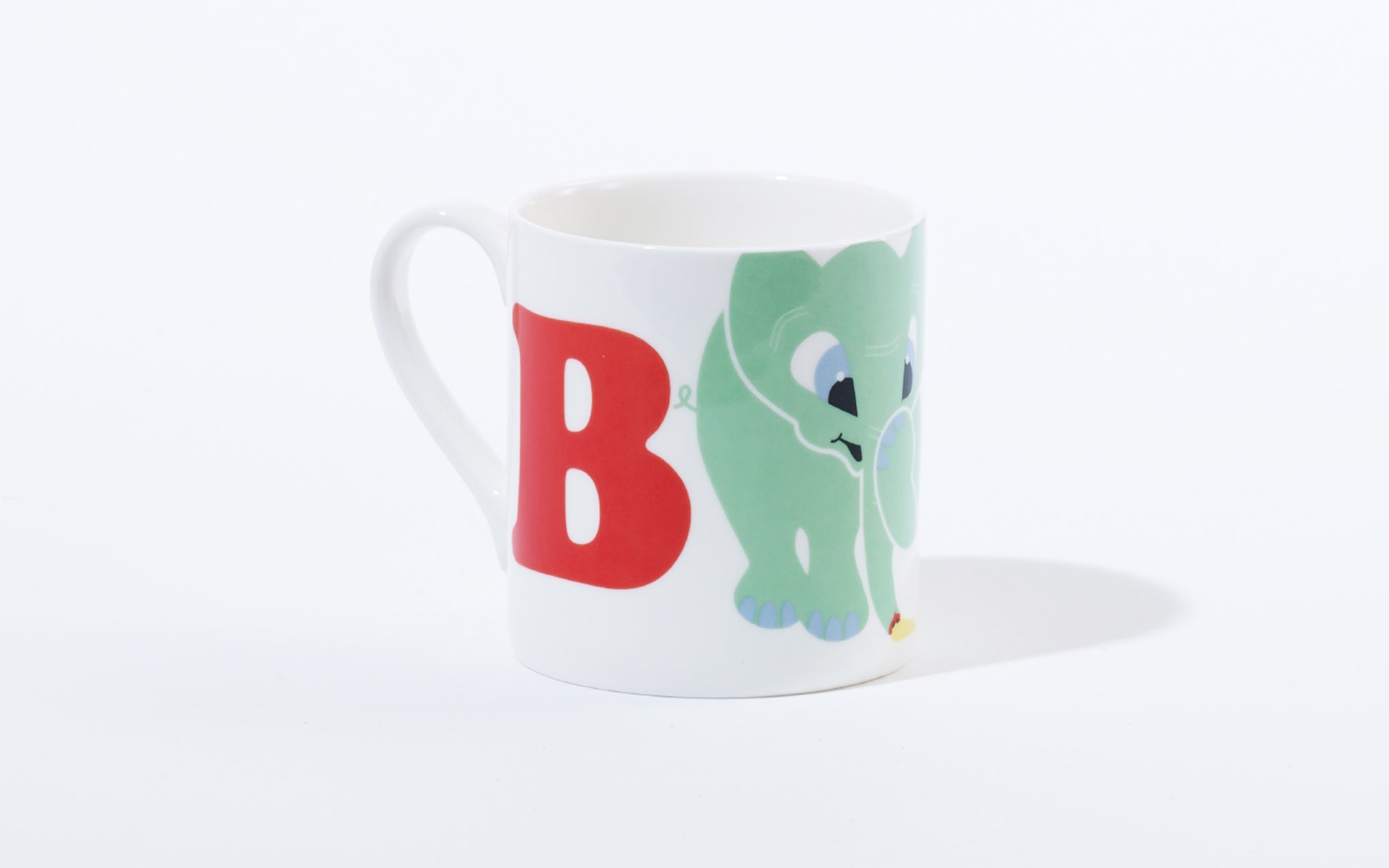 Alphabet mugs