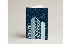 Modernist Estates Winter greeting cards - pack of 12