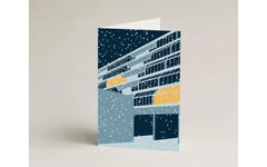 Modernist Estates Winter greeting cards - pack of 12