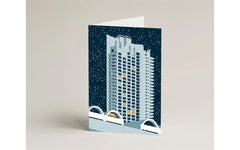 Modernist Estates Winter greeting cards - pack of 12