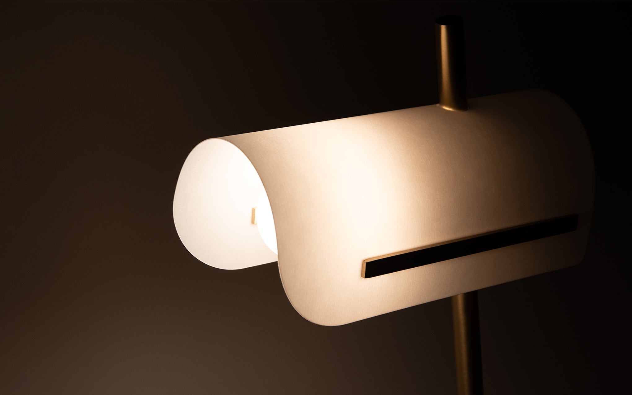 Modernist desk lamp